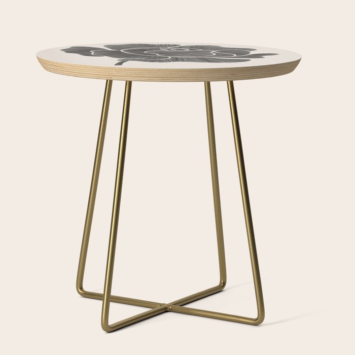 Black Peony II Side Table Gallery Image 1