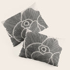 Black Peony II Pillow Sham Gallery Image 3
