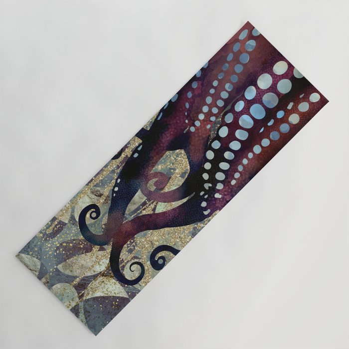Metallic Ocean II Yoga Mat Gallery Image 1