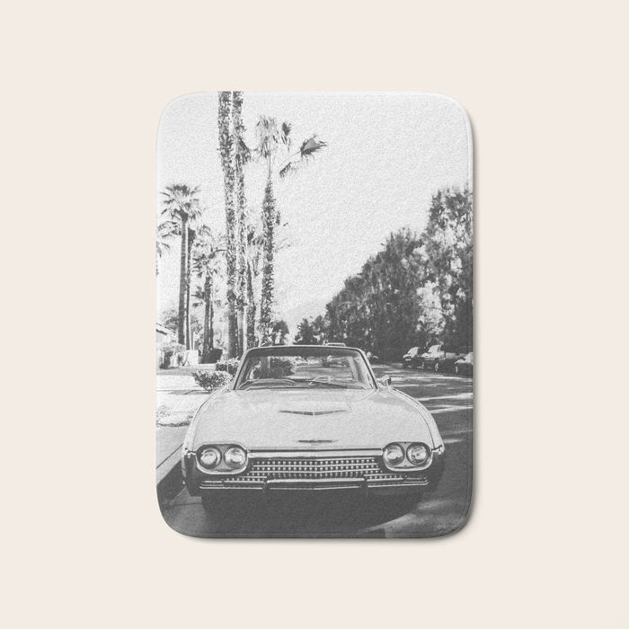 VINTAGE PALM SPRINGS Bath Mat Gallery Image 1