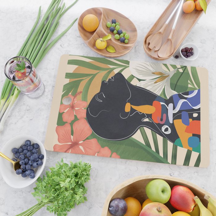 Tropical Peace 2 Cutting Board Gallery Image 2