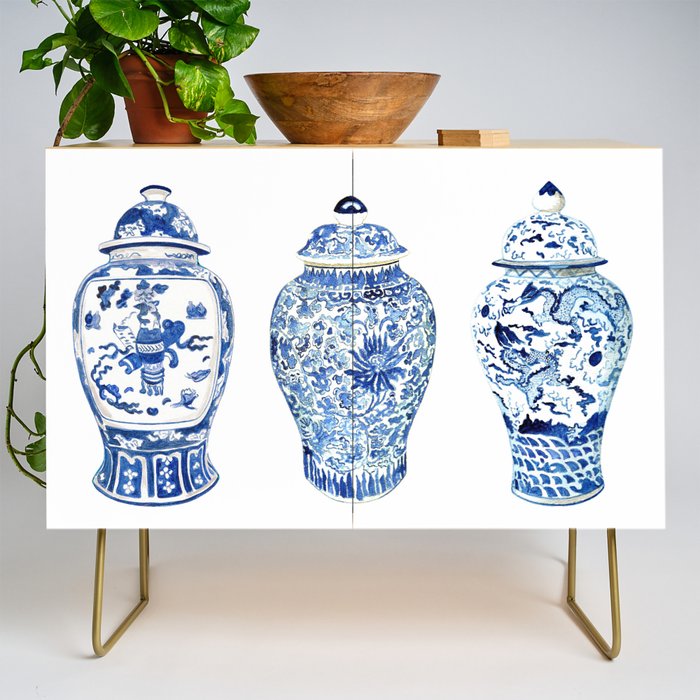 GINGER JAR TRIO Credenza Gallery Image 1