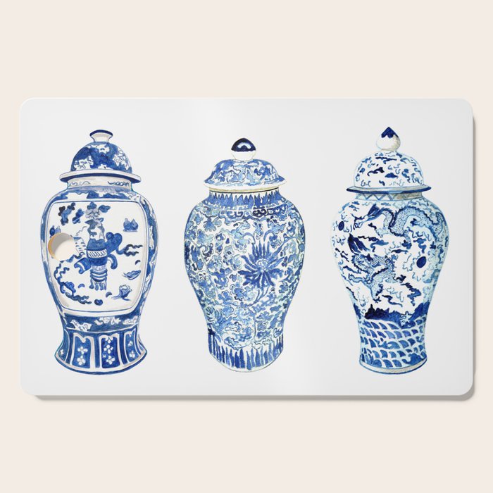 GINGER JAR TRIO Cutting Board Gallery Image 1