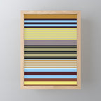 stripe pattern 04 Mini Art Print Gallery Image 1