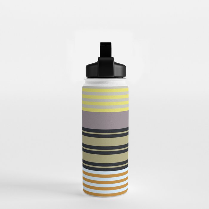 stripe pattern 04 Water Bottle Gallery Image 2