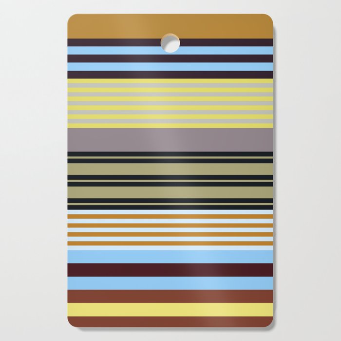 stripe pattern 04 Cutting Board Gallery Image 1