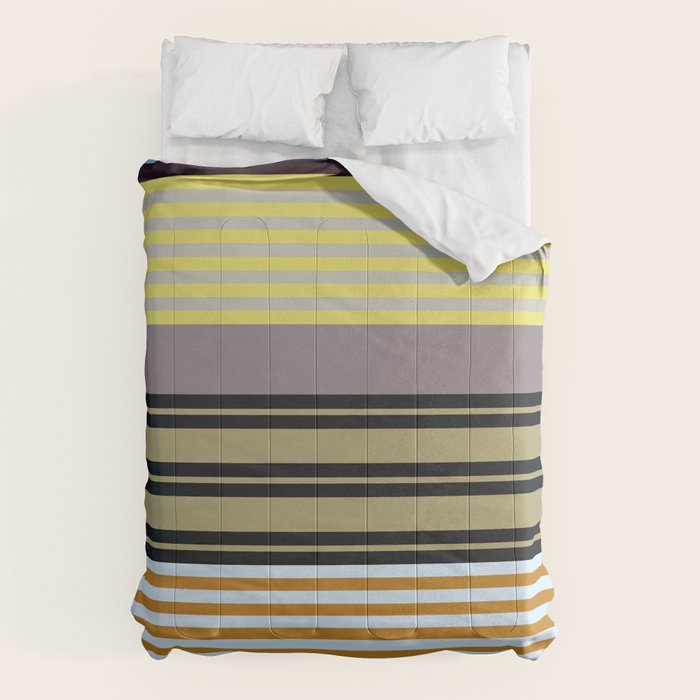 stripe pattern 04 Comforter Gallery Image 6