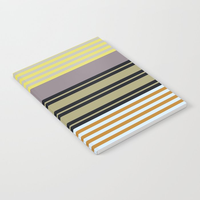 stripe pattern 04 Notebook Gallery Image 1