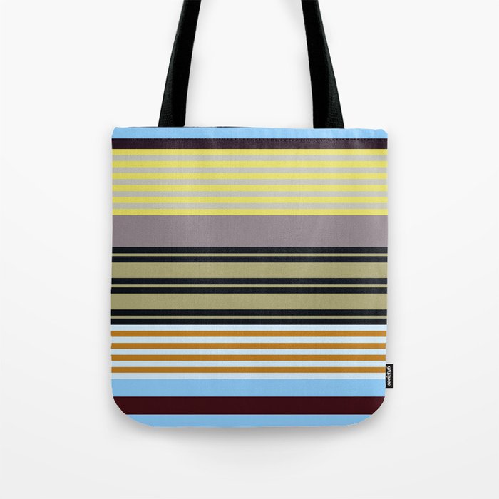 stripe pattern 04 Tote Bag Gallery Image 1
