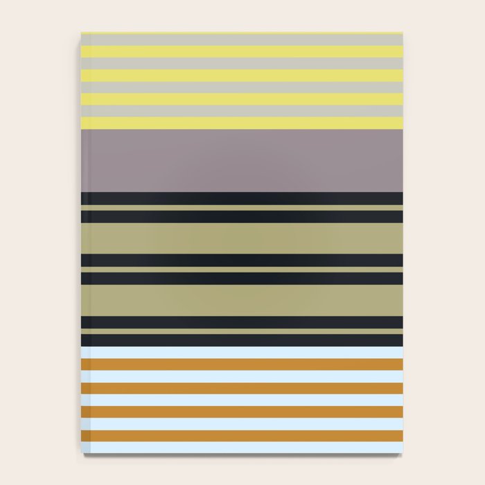 stripe pattern 04 Notebook Gallery Image 4