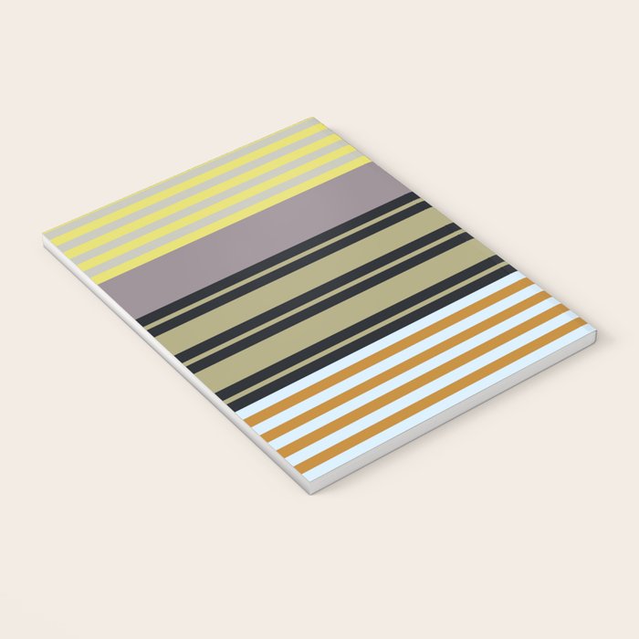 stripe pattern 04 Notebook Gallery Image 3