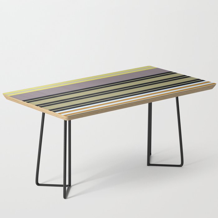 stripe pattern 04 Coffee Table Gallery Image 1