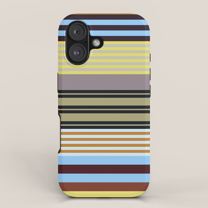 stripe pattern 04 iPhone Case Gallery Image 1
