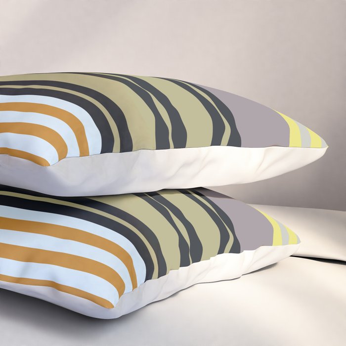 stripe pattern 04 Pillow Sham Gallery Image 3