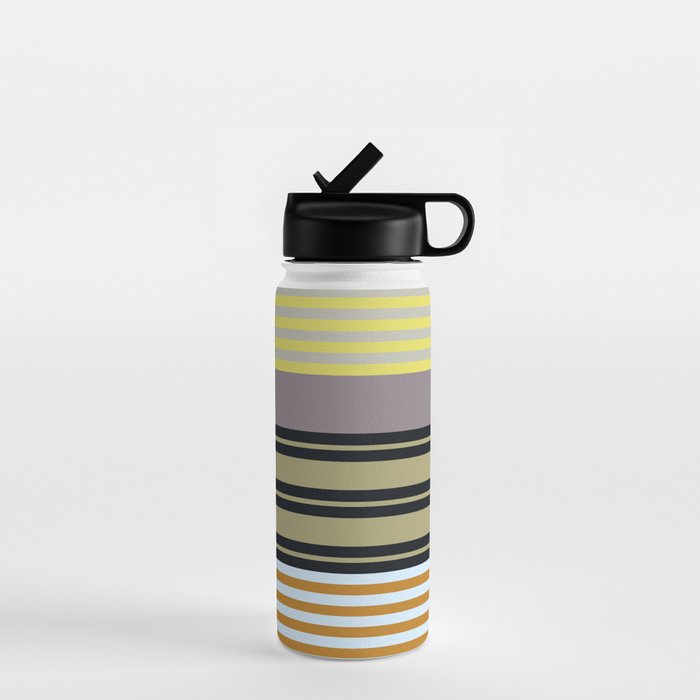 stripe pattern 04 Water Bottle Gallery Image 1