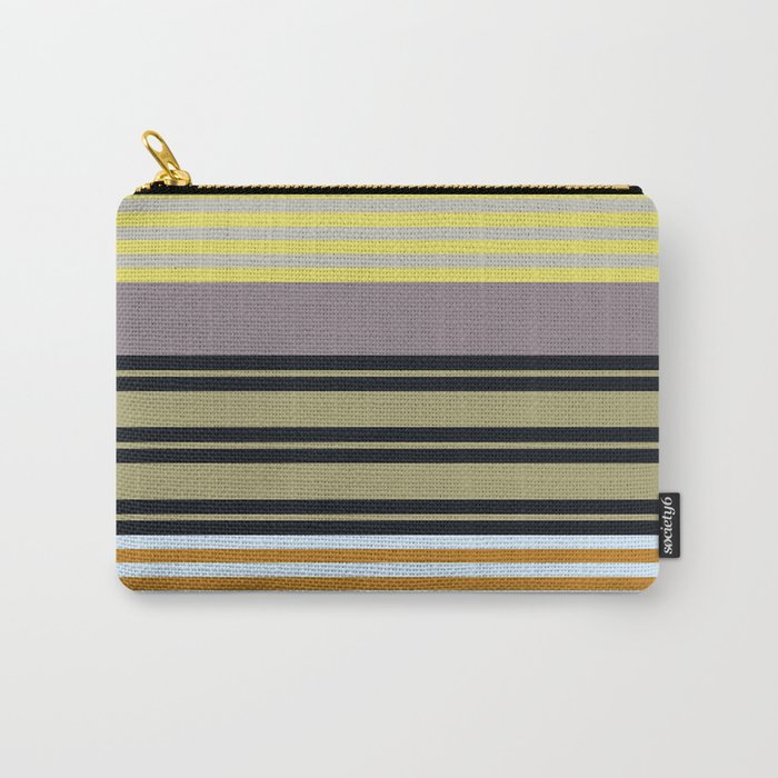 stripe pattern 04 Carry All Pouch Gallery Image 1