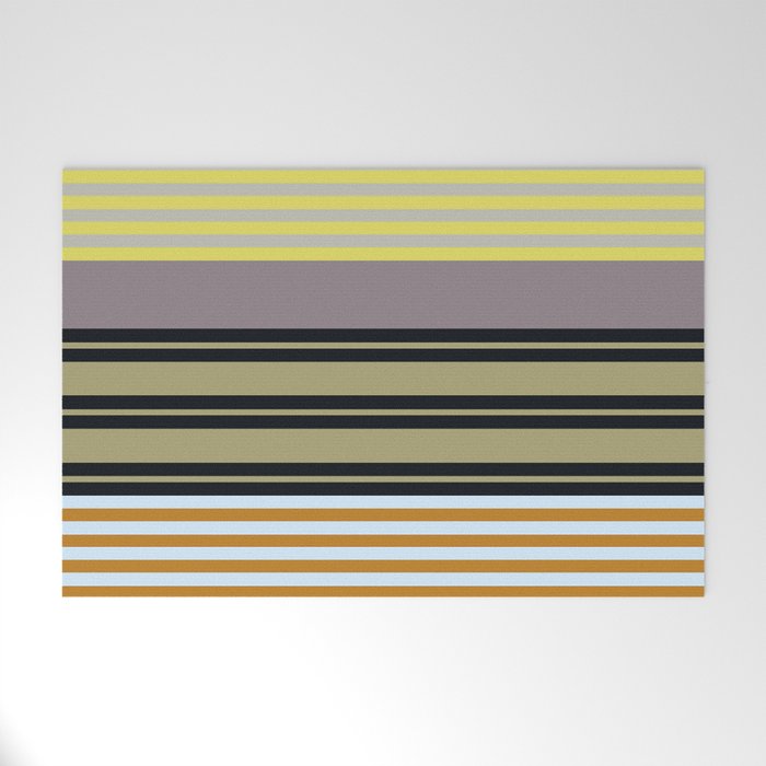 stripe pattern 04 Welcome Mat Gallery Image 1