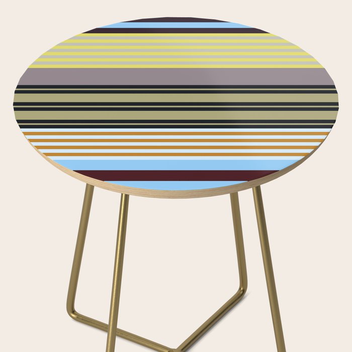 stripe pattern 04 Side Table Gallery Image 2