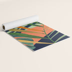 Abstract Art Tropical Leaves 117 Yoga Mat Gallery Image 2