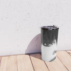 WOMEN (PORTRAIT) BLACK AND WHITE Travel Mug Gallery Image 4