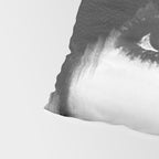 WOMEN (PORTRAIT) BLACK AND WHITE Pillow Sham Gallery Image 4