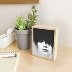 WOMEN (PORTRAIT) BLACK AND WHITE Mini Art Print Gallery Image 2
