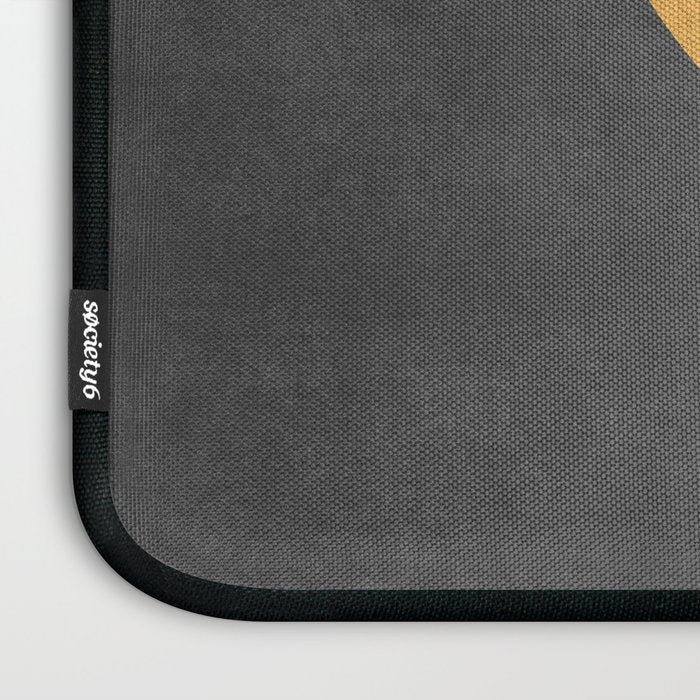 Halfmoon Colorblock - Gold Charcoal Laptop Sleeve Gallery Image 3