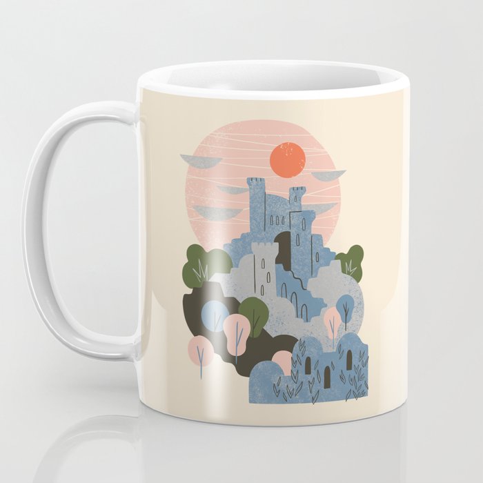 Blue Castle Coffee Mug Gallery Image 3