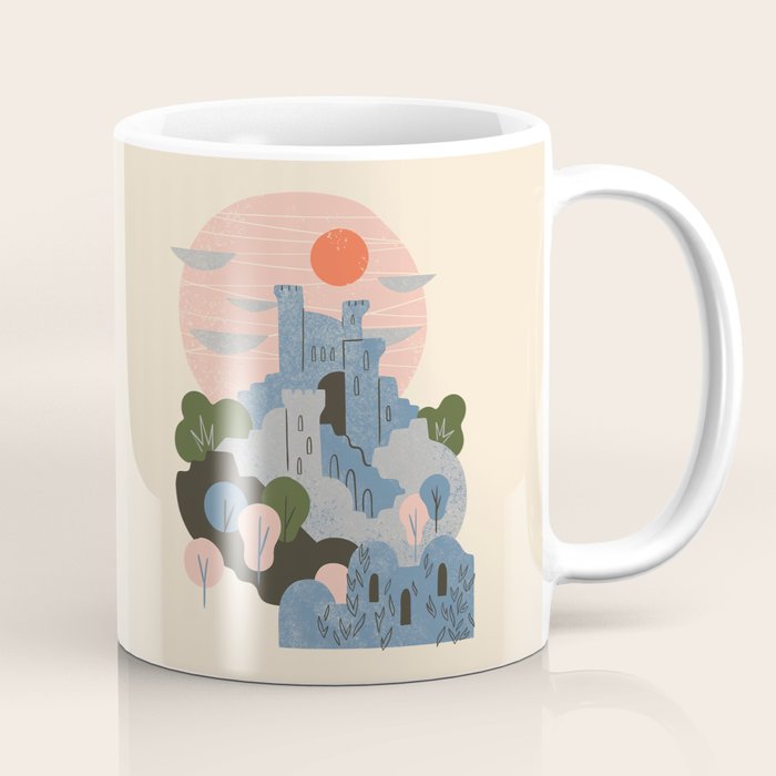 Blue Castle Coffee Mug Gallery Image 1