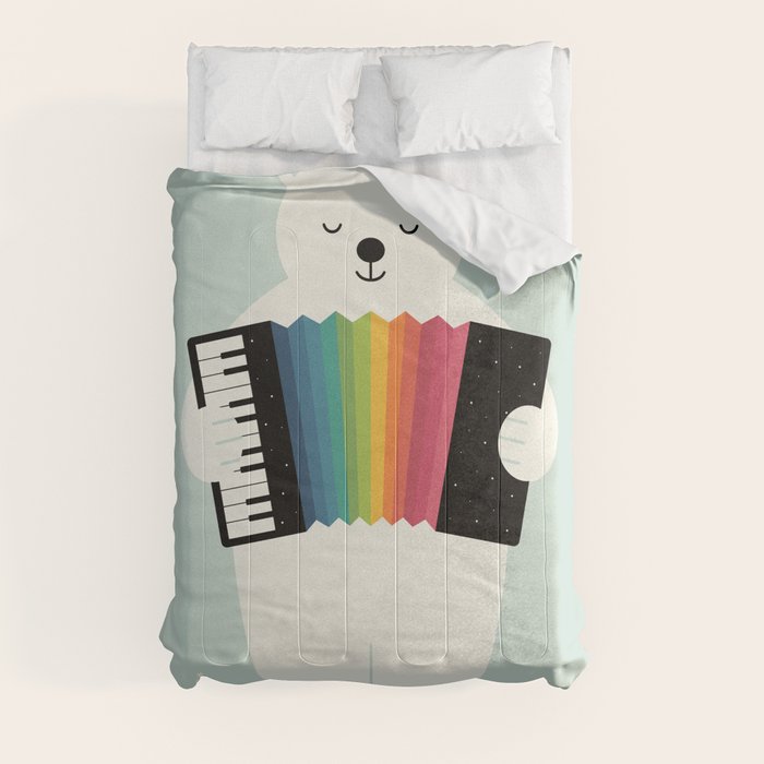 Aurora Accordionist Comforter Gallery Image 3