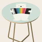 Aurora Accordionist Side Table Gallery Image 2