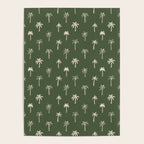 Vintage tropical palm tree beach pattern Poster Gallery Image 4