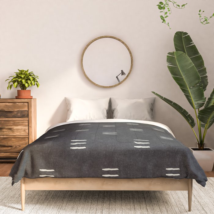 triple dash - onyx Comforter Gallery Image 3