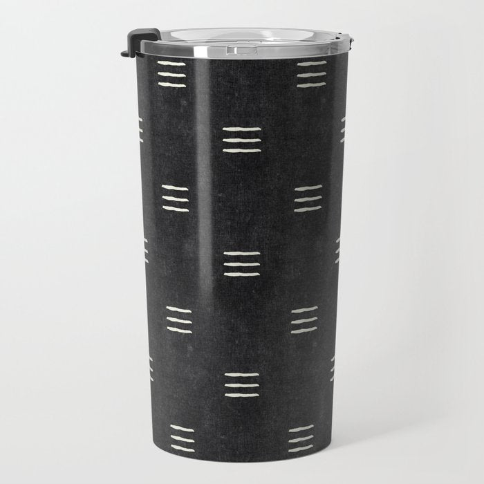 triple dash - onyx Travel Mug Gallery Image 3