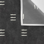 triple dash - onyx Wall Tapestry Gallery Image 3