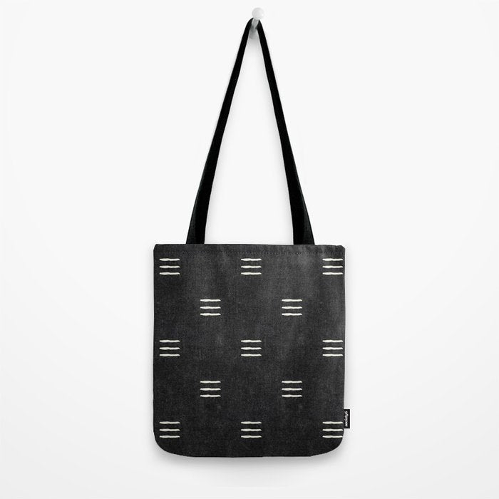 triple dash - onyx Tote Bag Gallery Image 2