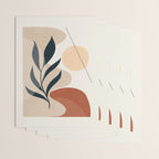 Minimal Abstract Art Plant 9 Wrapping Paper Gallery Image 3