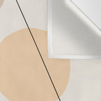 Minimal Abstract Art Plant 9 Wall Tapestry Gallery Image 3