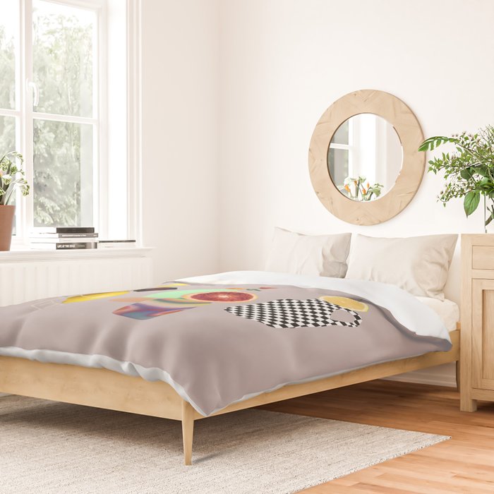 Still Life // Fruits & Flowers Duvet Cover Gallery Image 2