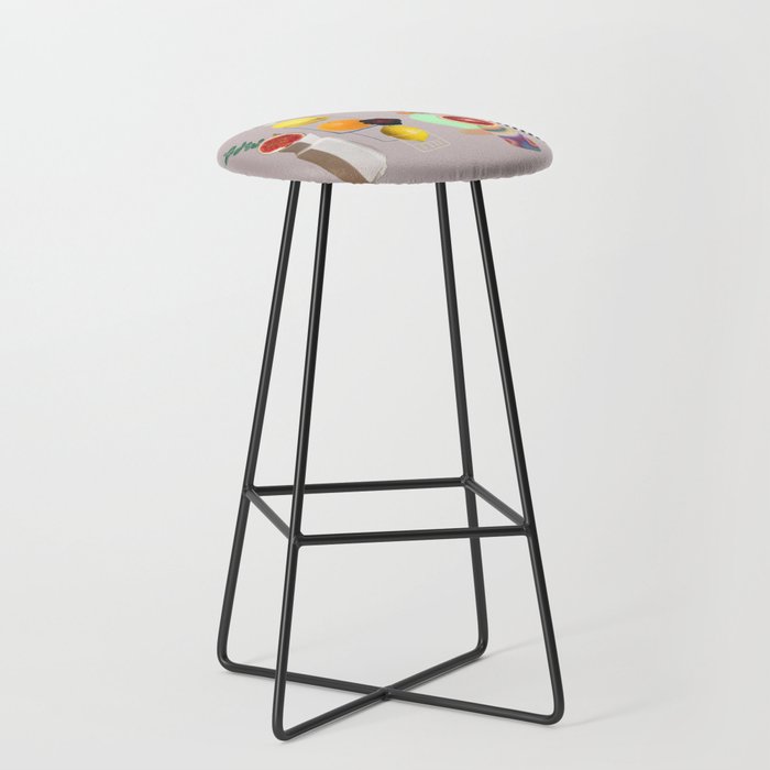 Still Life // Fruits & Flowers Stool Gallery Image 1