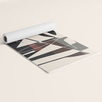 Modern Abstract Shapes 104 Yoga Mat Gallery Image 2
