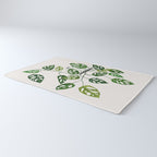 Monstera obliqua interior plant Rug Gallery Image 3