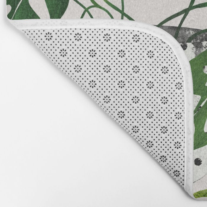 Monstera obliqua interior plant Bath Mat Gallery Image 2