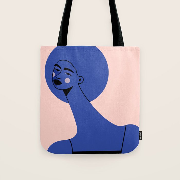 Blue Vibe Tote Bag Gallery Image 1