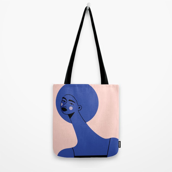 Blue Vibe Tote Bag Gallery Image 2