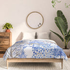 Party Leopards in the Pagoda Forest Comforter Gallery Image 3