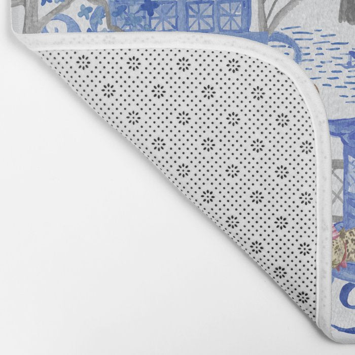 Party Leopards in the Pagoda Forest Bath Mat Gallery Image 2