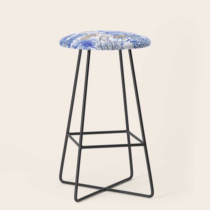 Party Leopards in the Pagoda Forest Stool Gallery Image 1