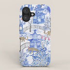 Party Leopards in the Pagoda Forest iPhone Case Gallery Image 1