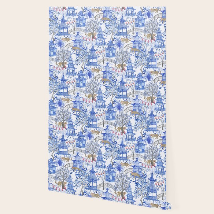 Party Leopards in the Pagoda Forest Wallpaper Gallery Image 2